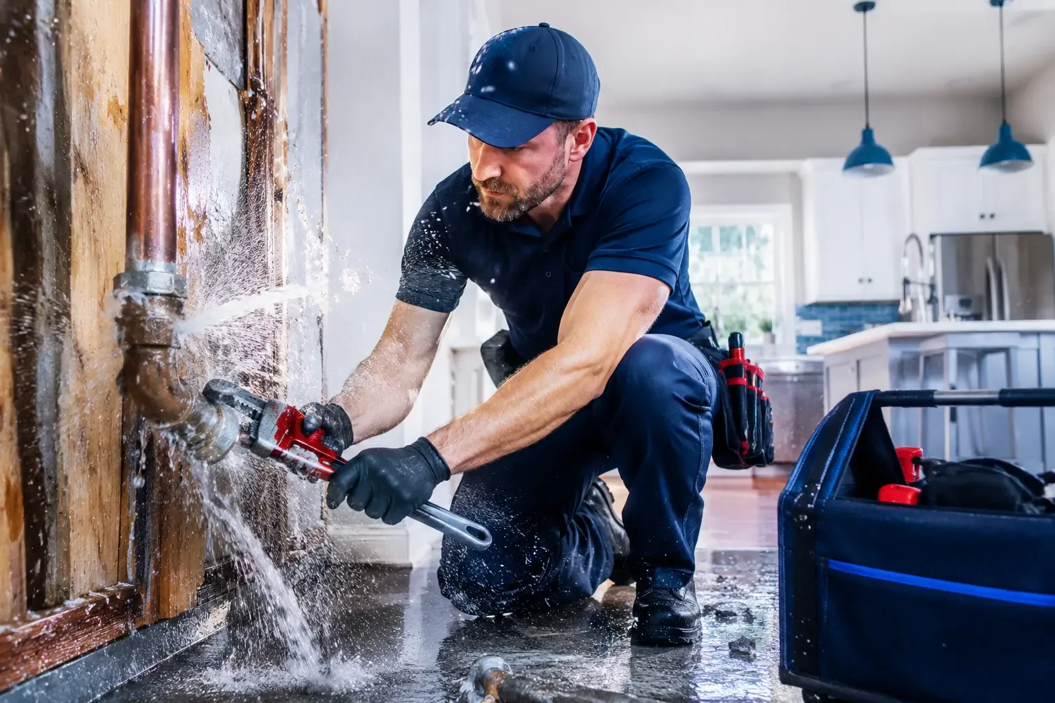 Local emergency pipe repair professionals in Knoxville, MD